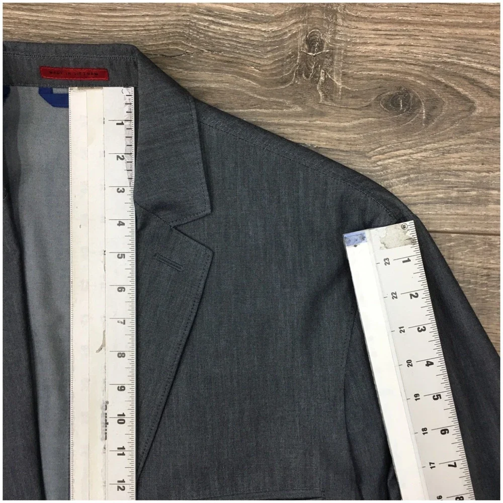 NEW! ALFANI Mens Cotton Blazer‎ Sport Coat Casual Jacket Size 2XL Light Suit